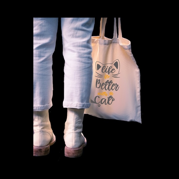 Cat eco-bag - Picture 4 of 4